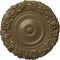 Ekena Millwork Marseille Ceiling Medallion (Fits Canopies up to 7 3/8"), Hand-Painted Mississippi Mud, 21"OD x 2"P CM21MAMMF - alternate 1